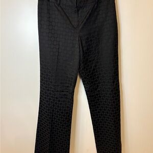 Tahari Black Boot Cut Flare Pants